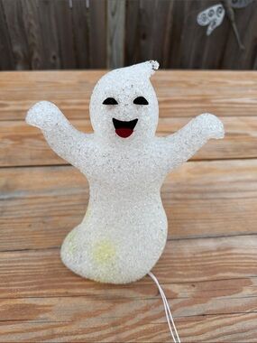 Halloween Popcorn Plastic Ghost